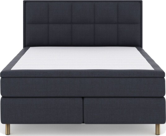 Select No 4 Komplett Sengepakke 180x200 Fast/Medium Blå/Kobberben