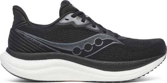 Saucony Mens Triumph 23 Wide Black/white 46.5"