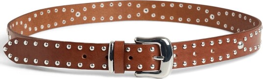 Pieces Pcemmy Leather Stud Jeans Belt Fc ROOT BEER 95