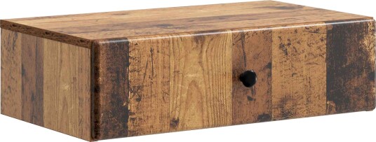 vidaXL Vegghengt Sidebord Gammelt tre 59 x 34,5 x 17 cm Konstruert tre