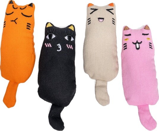 Zooplus Basics Kattelekesett Kitty Med Kattemynte 4 Stk
