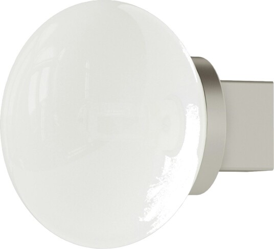 Ovoid Vegglampe, Rustfritt Stål