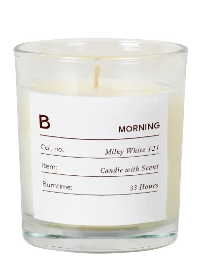 Broste Copenhagen Sense Scented Candle - Cream - Ø 7.4 CM