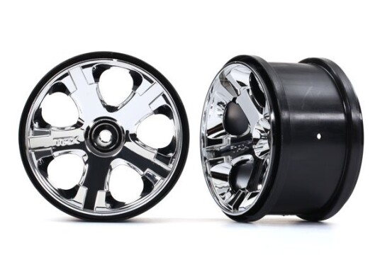 Traxxas 5576 All-Star 2.8" Chrome Wheels 2 Traxxas 5576 All-Star 2.8" Chrome Wheels 2