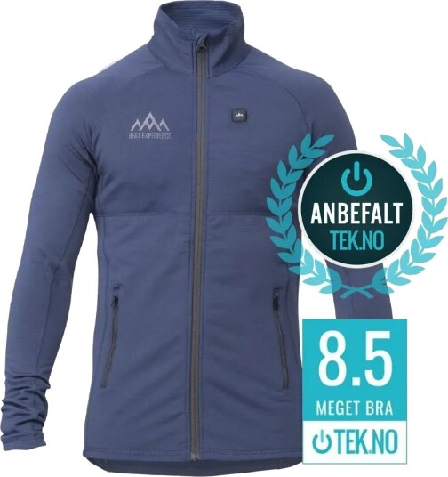 Heat Experience Men's Heated Sweater S , Blue
