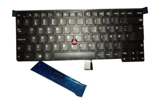 Lenovo Replacement Keyboard without backlight (DANISH) / 04Y0871 - Brbart tastatur - til utskifting - Dansk - Svart