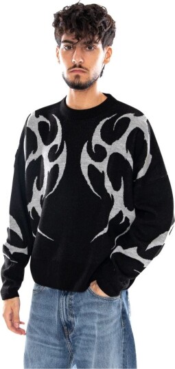 Dolly Noire Herre Strikkevarer Svart XL,
