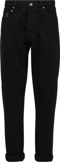 Brunello Cucinelli Herre Jeans Svart M,