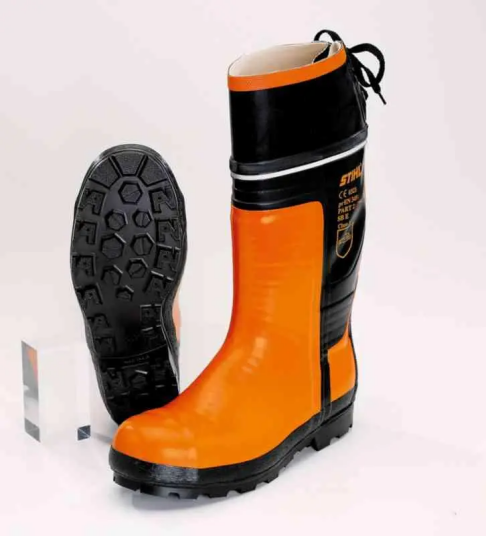 Stihl Vernestøvel Sagvern Spesial Kl. 3 Mann Str. 44 Oransje/Sort Par Stihl Vernestøvel Sagvern Spesial Kl. 3 Mann Str. 44 Oransje/Sort Par