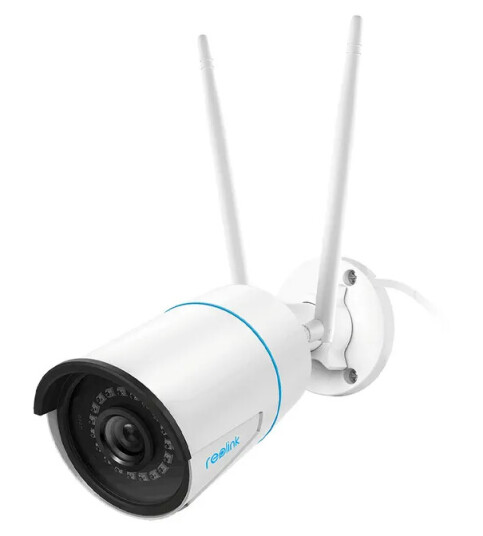 Reolink W320 Trådløst 5MP Utendørs Overvåkningskamera med IR-Cut Filter og Hvit Design