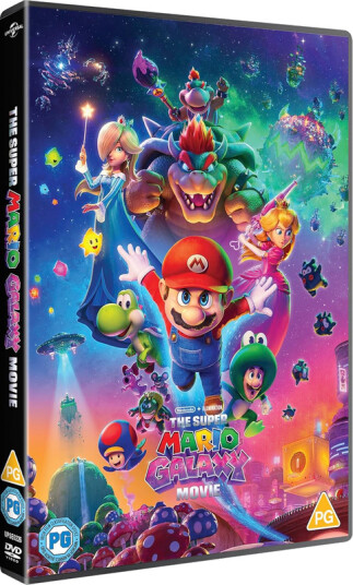 The Super Mario Galaxy Movie DVD