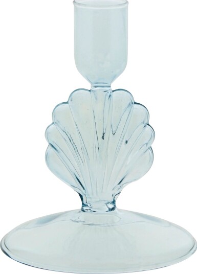 Lene Bjerre Nerina Candlestick 9X9X11.5 Cm. Blue BLUE 9X 11.5X 9 cm
