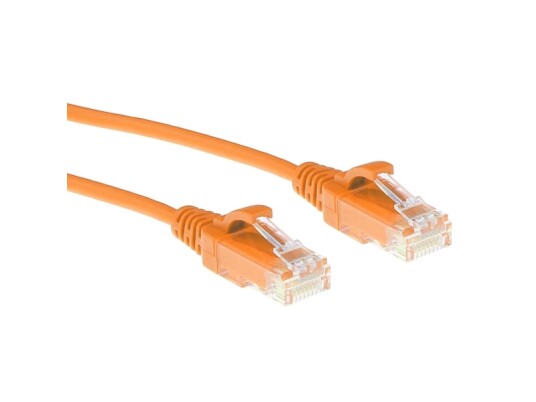 Act Orange 5 Meter Lszh U/Utp Cat6 Datacenter Slimline Patch Cable Snagless With Rj45 Connectors Dc9105 DC9105