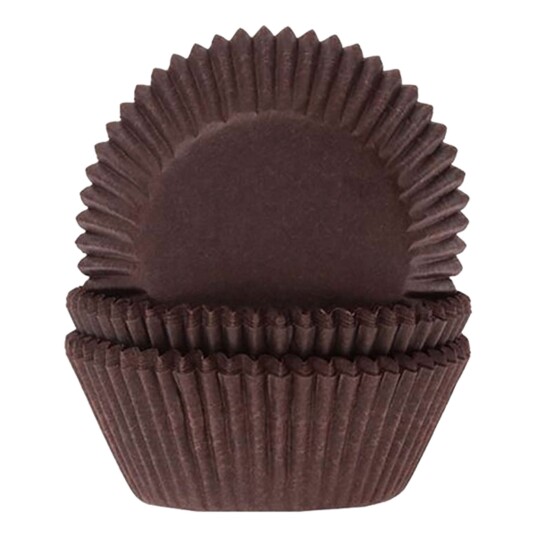 CakeSupplies Bakeformer Brune - 50-pakning