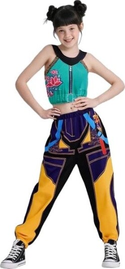 K-Pop Demon Hunters Zoey Kostymesett 2 Deler JSR