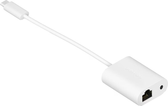 Sonos Combo adapter ethernet/3,5mm til USB-C (hvit) Sonos Combo adapter ethernet/3,5mm til USB-C (hvit)