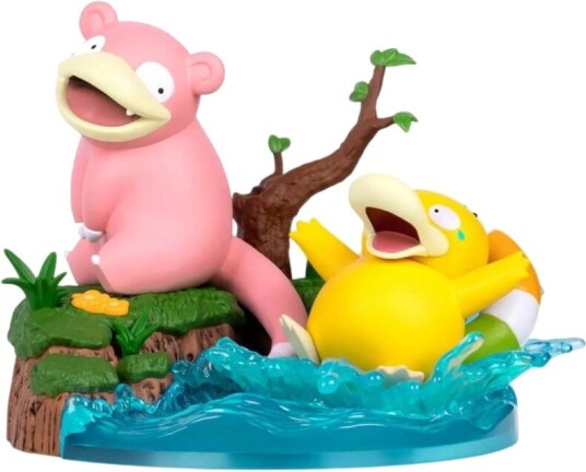 Funism Pokémon Psyduck & Slowpoke Prime Figure Funism Pokémon Psyduck & Slowpoke Prime Figure