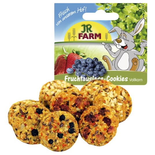 Jr Farm Fullkornkjeks Med Fruktblanding 2 X 6 Stk (160 G)