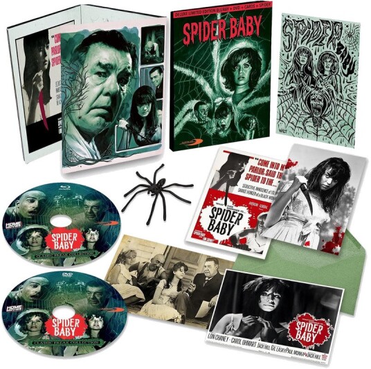 Spider Baby: Deluxe Edition Bluray