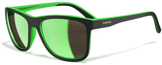 Leech X Street Earth Polariserte Solbriller Grønncopper Linse