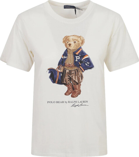 Ralph Lauren Dame Topper Hvit S,