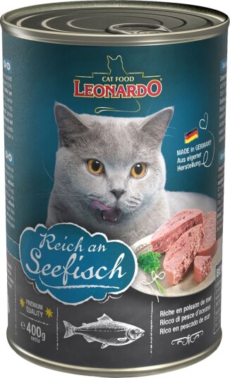 Leonardo Våtfôr All Meat Rikt På Havfisk 6 X 400 G