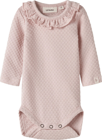 Lil"Atelier Nbfnoel Ls Slim Body Lil Pink 74