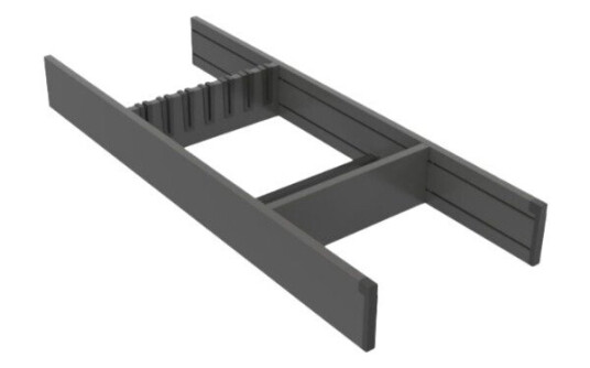 IMA Flex knivinnlegg 500 200x473mm mørkegrå IMA Flex knivinnlegg 500 200x473mm mørkegrå