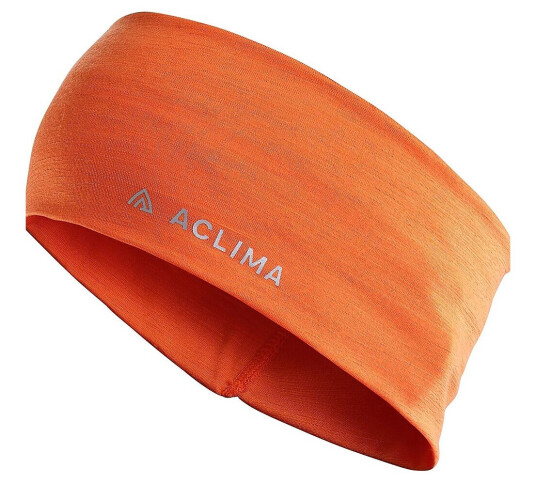 Aclima LightWool Headband Orange Tiger - M Aclima LightWool Headband Orange Tiger - M