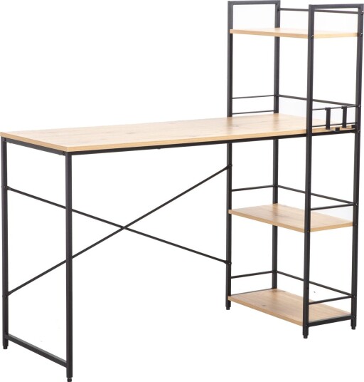 Desk HOME4YOU - eikebark / brun