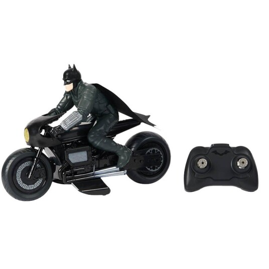 DC Comics The Batman Movie Radiostyrt Motorsykkel 1:10 Batcycle DC Comics The Batman Movie Radiostyrt Motorsykkel 1:10 Batcycle