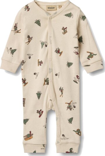 Wheat Offwhite Winterland Buksedrakt Bendji 9 mdr/74