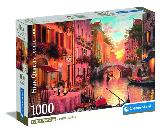 Clementoni Puslespill 1000 HQC Venezia Clementoni