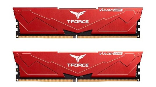 Team Group T-Force Vulcan DDR5-5200 - 32GB - CL40 - Dual Channel (2 pcs) - AMD EXPO & Intel XMP - Rd Team Group T-Force Vulcan DDR5-5200 - 32GB - CL40 - Dual Channel (2 pcs) - AMD EXPO & Intel XMP - Rd