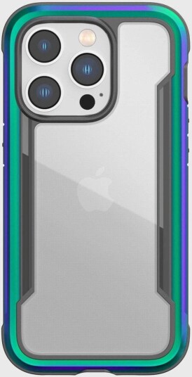Raptic X-Doria Shield-etui iPhone 14 Pro pansret opal deksel