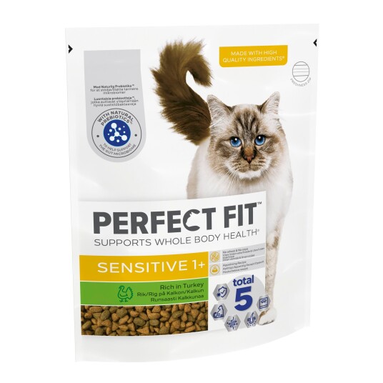 Perfect Fit Sensitive 1+ Rikt På Kalkun 5 X 1.4 kg