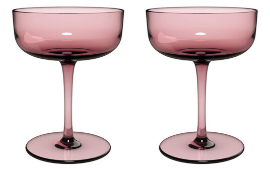 Villeroy & Boch Like champagneglass coupe 10 cl 2-pakning Grape Villeroy & Boch Like champagneglass coupe 10 cl 2-pakning Grape