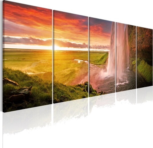 Bilde Seljalandsfoss Waterfall 200x80 Artgeist sp. z o. o.