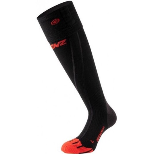 Lenz Heat Sock 6.1 Toe Cap Compression Black 42-44
