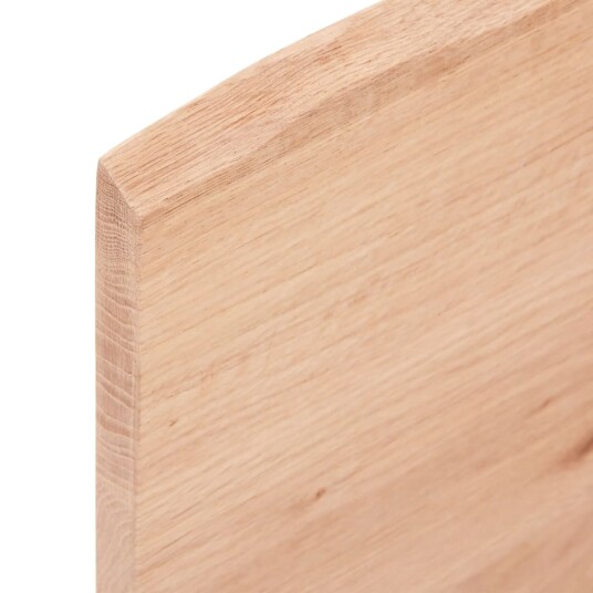Vidaxl Benkeplate til bad lysebrun 60x50x2 cm behandlet heltre 3156107