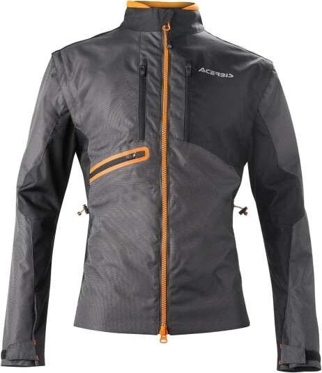 Acerbis Enduro One Motorsykkel tekstil jakke M Svart Oransje Acerbis Enduro One Motorsykkel tekstil jakke M Svart Oransje