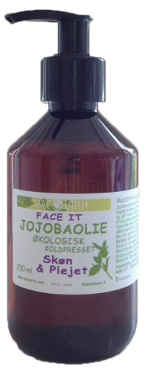 MacUrth Plejende Skønhedsolie Jojoba Koldpresset Ø 250 ml MacUrth Plejende Skønhedsolie Jojoba Koldpresset Ø 250 ml