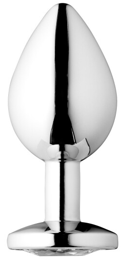 Sinful Jewel Metal Buttplugg Medium      - Klar