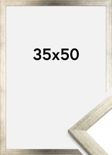 Ellos Estancia Ramme Stilren Akrylglass Sølv 35x50 Cm 1721423-01-0 1603256-06-354