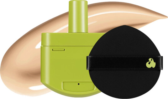 Unleashia Satin Wear Healthy Green Cushion Refill 20N Apricot 15g