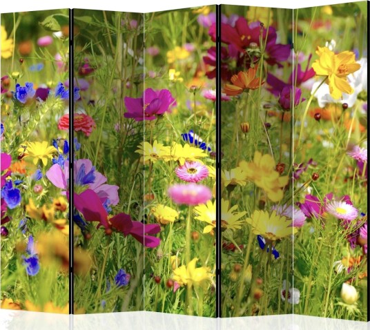 Romdeler Summer Flowers II 222x517 cm - Artgeist sp. z o. o.