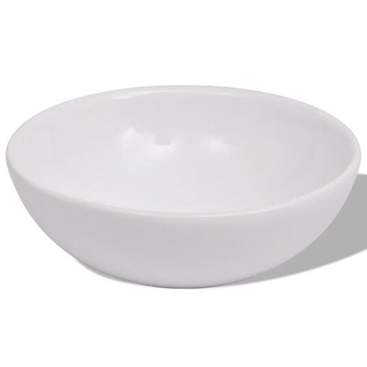 Baderomsmøbelsett 4 deler med servant og kran - Beige