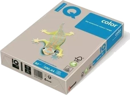 Iq Color Iq Color A4 Kopipapir 80G Grått 500 Ark Iq Color Iq Color A4 Kopipapir 80G Grått 500 Ark