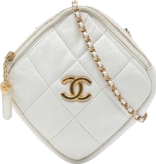 Chanel Vintage Dame Pre owned Hvit ONE SIZE,