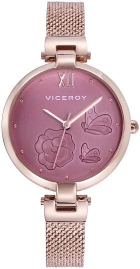 Viceroy Dameklokke 42426 73 Classic Rosa/Rose gulltonet stål Ø32 mm